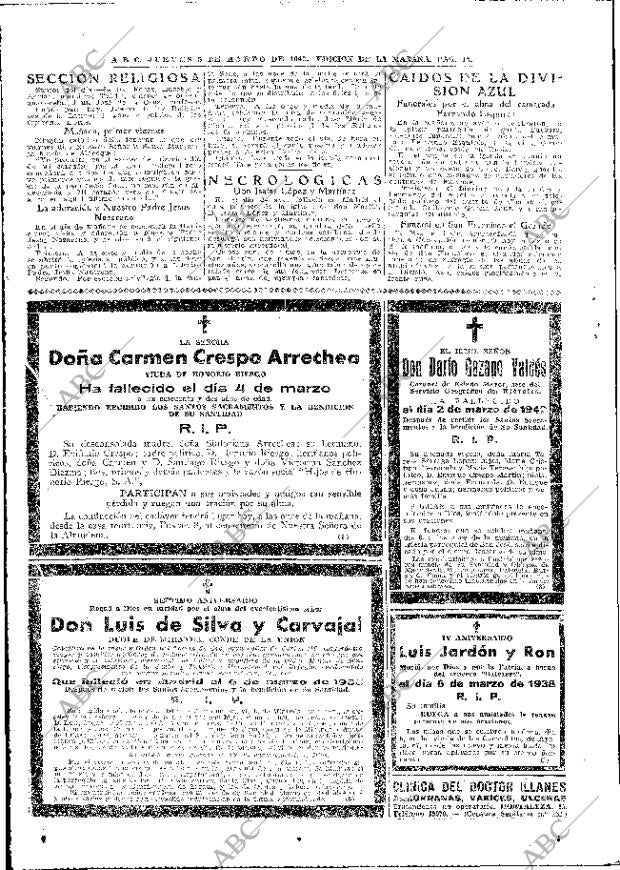 ABC MADRID 05-03-1942 página 14