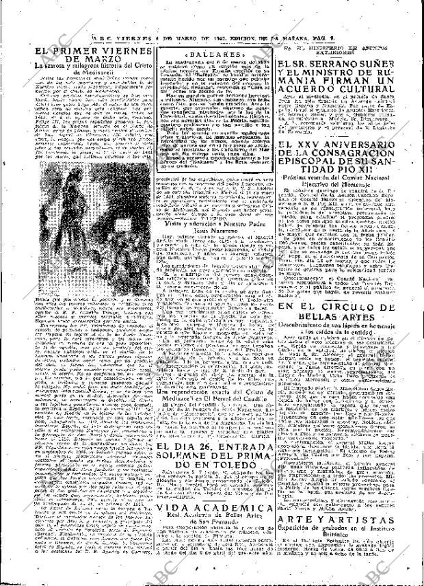 ABC MADRID 06-03-1942 página 9