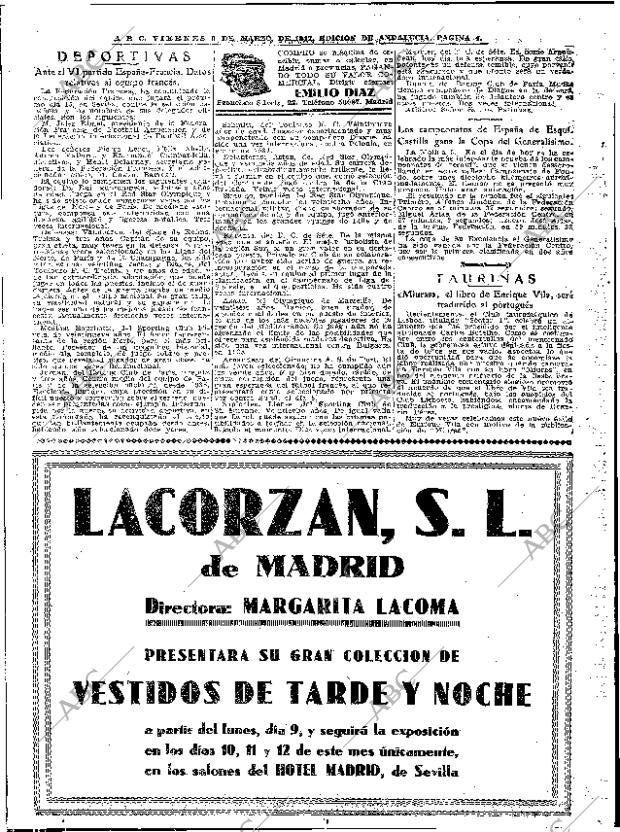 ABC SEVILLA 06-03-1942 página 4