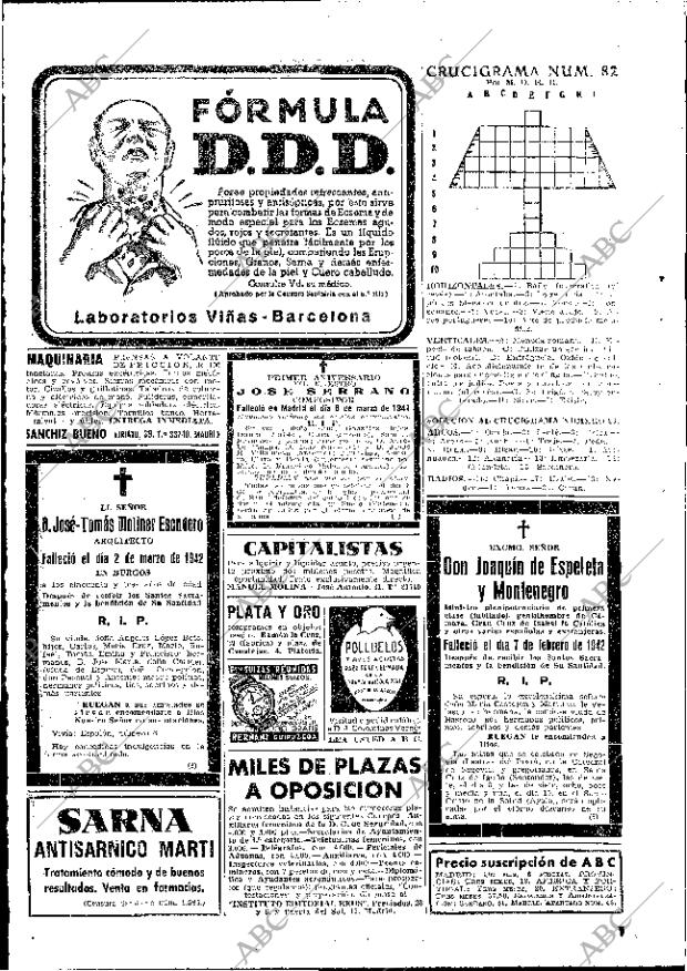 ABC MADRID 07-03-1942 página 14