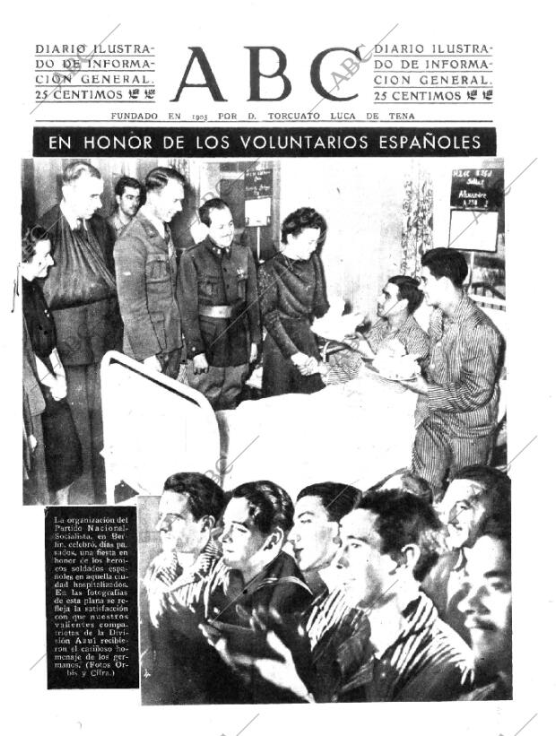 ABC MADRID 10-03-1942 página 1