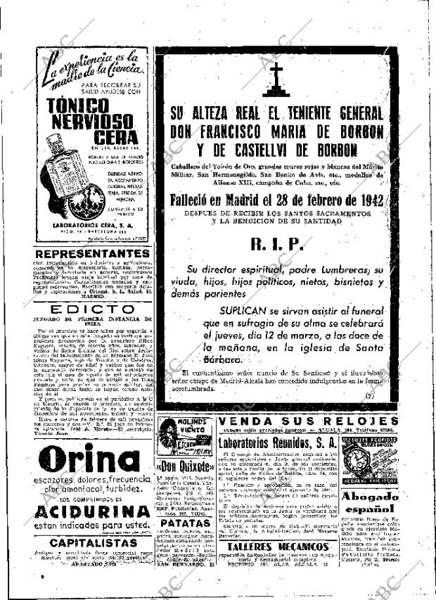 ABC MADRID 11-03-1942 página 17