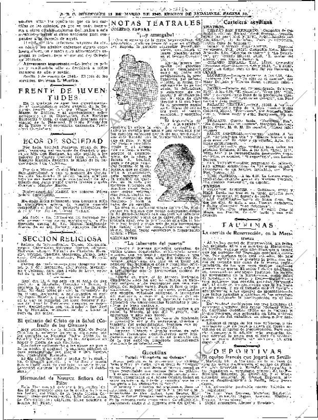 ABC SEVILLA 11-03-1942 página 10