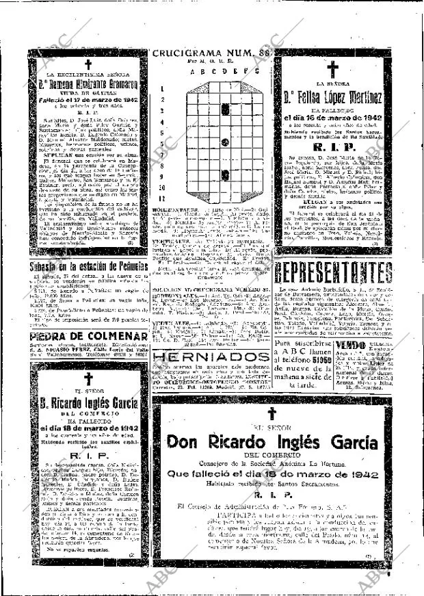 ABC MADRID 19-03-1942 página 14