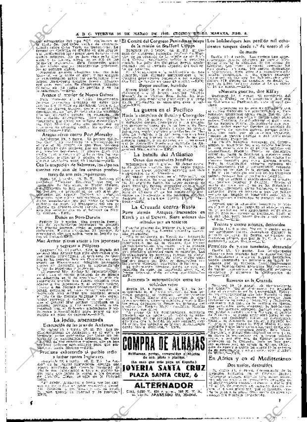 ABC MADRID 20-03-1942 página 6