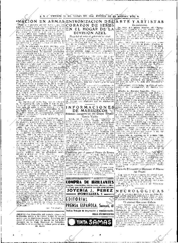 ABC MADRID 20-03-1942 página 8