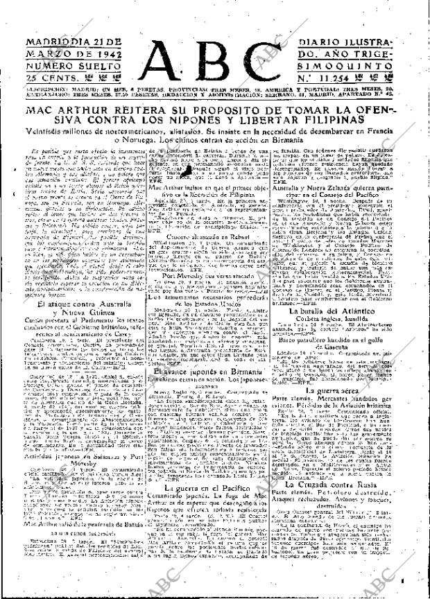 ABC MADRID 21-03-1942 página 5