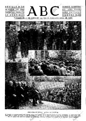 ABC SEVILLA 24-03-1942 página 1
