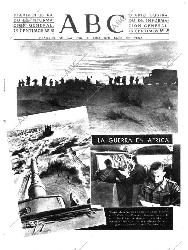 ABC MADRID 25-03-1942 página 1