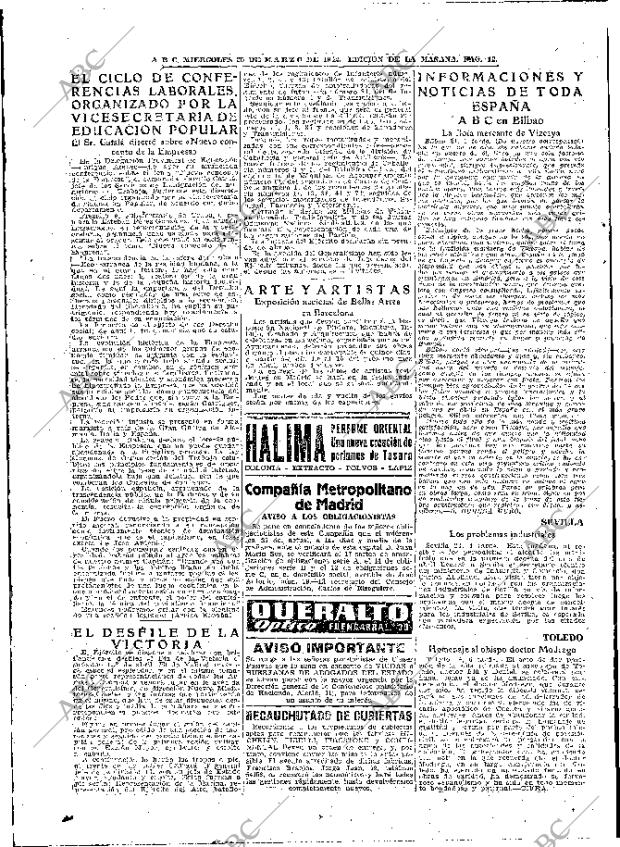 ABC MADRID 25-03-1942 página 12