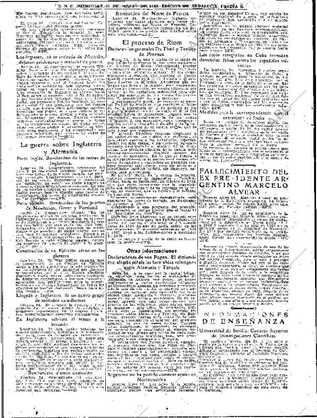 ABC SEVILLA 25-03-1942 página 6