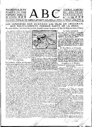 ABC MADRID 26-03-1942 página 5