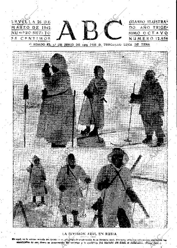 ABC SEVILLA 26-03-1942 página 1