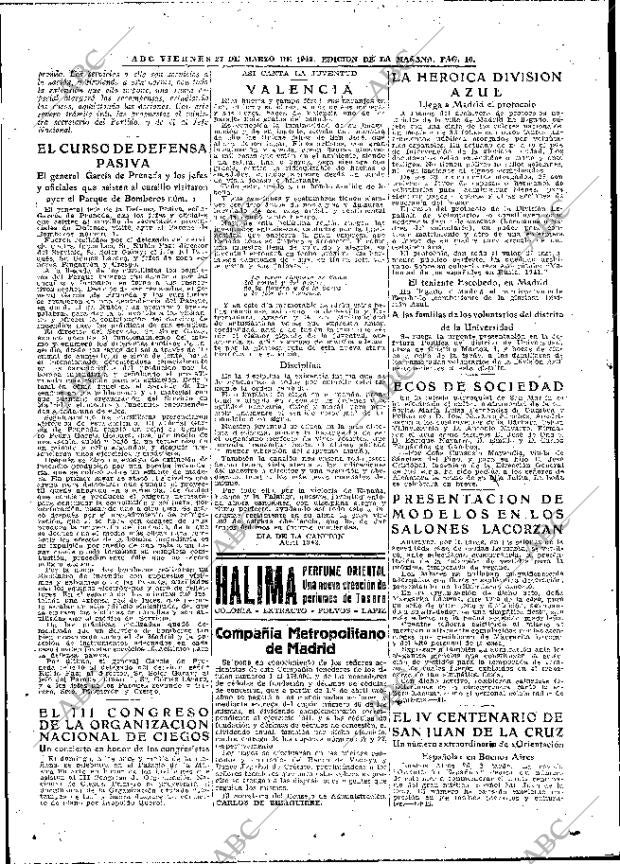 ABC MADRID 27-03-1942 página 10