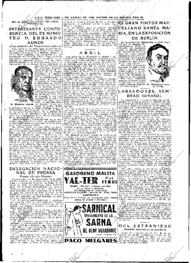 ABC MADRID 01-04-1942 página 28