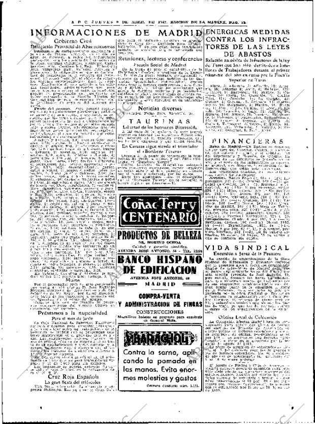 ABC MADRID 09-04-1942 página 12