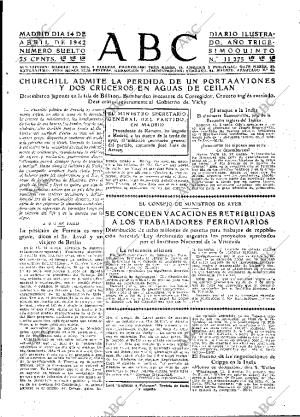 ABC MADRID 14-04-1942 página 5