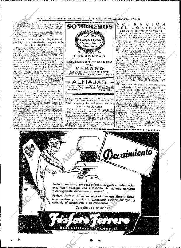 ABC MADRID 14-04-1942 página 8