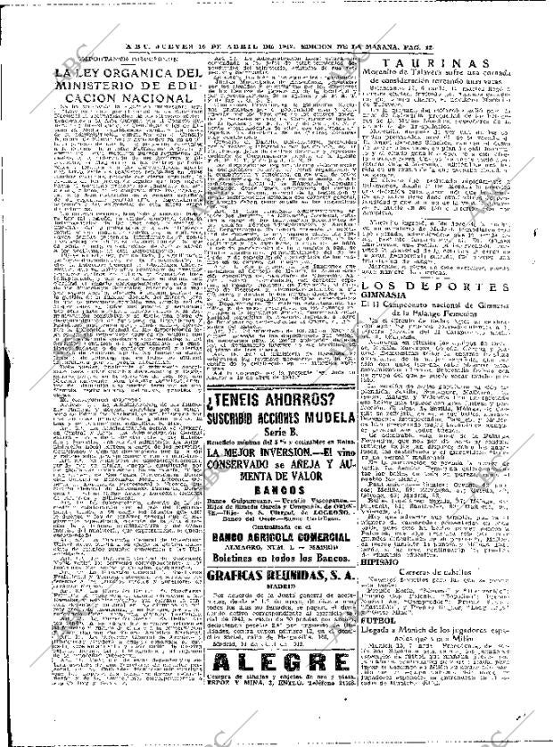 ABC MADRID 16-04-1942 página 12