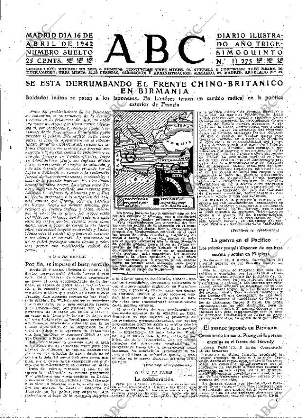 ABC MADRID 16-04-1942 página 3