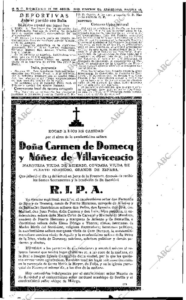 ABC SEVILLA 19-04-1942 página 13