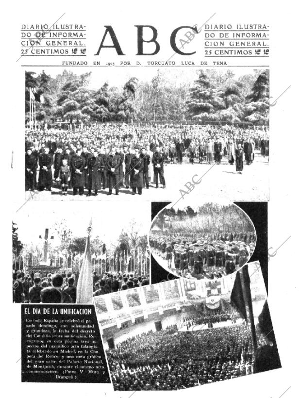 ABC MADRID 21-04-1942 página 1