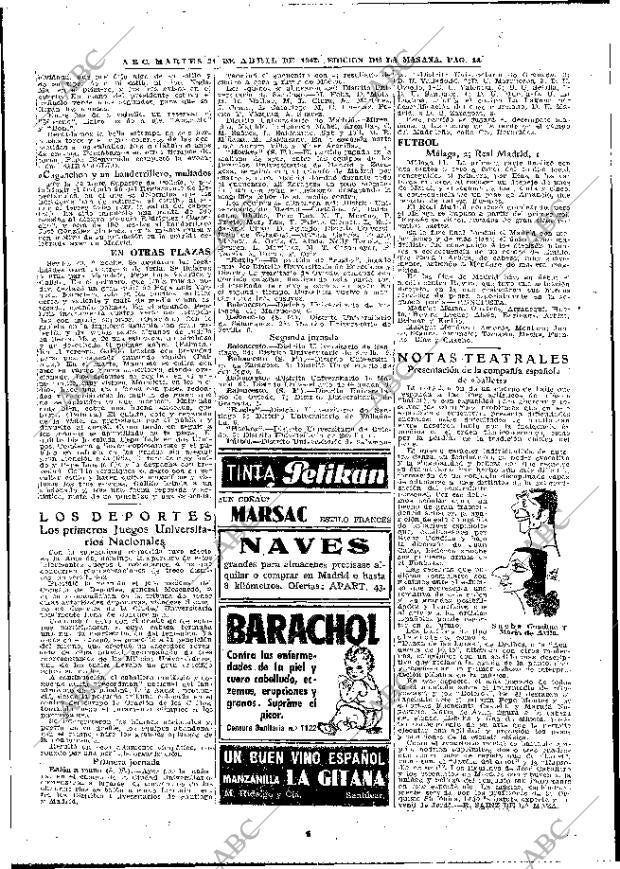 ABC MADRID 21-04-1942 página 14