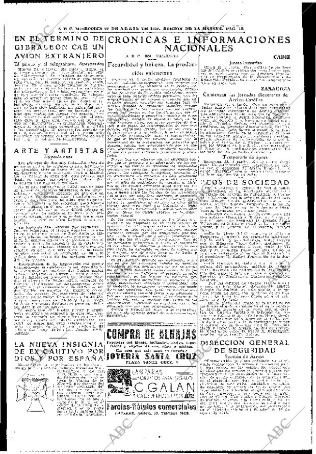 ABC MADRID 22-04-1942 página 10