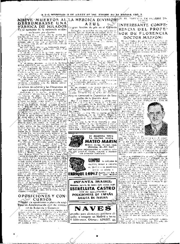 ABC MADRID 22-04-1942 página 8