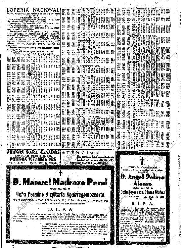 ABC SEVILLA 23-04-1942 página 2