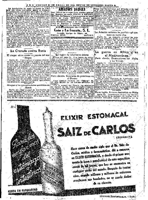 ABC SEVILLA 23-04-1942 página 6