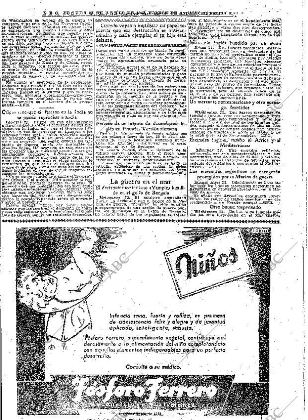 ABC SEVILLA 23-04-1942 página 8