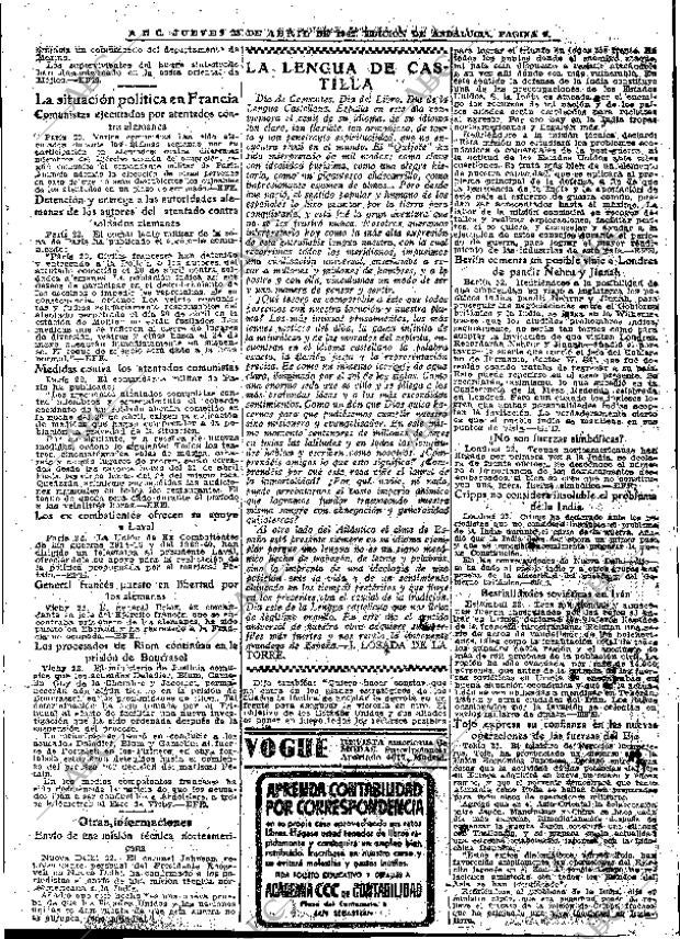 ABC SEVILLA 23-04-1942 página 9