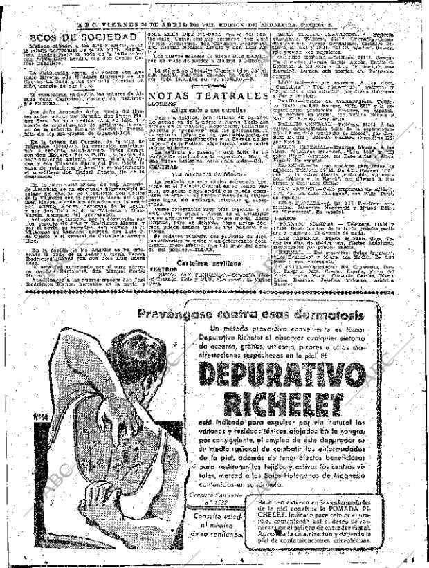 ABC SEVILLA 24-04-1942 página 2