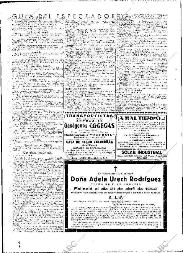 ABC MADRID 25-04-1942 página 2