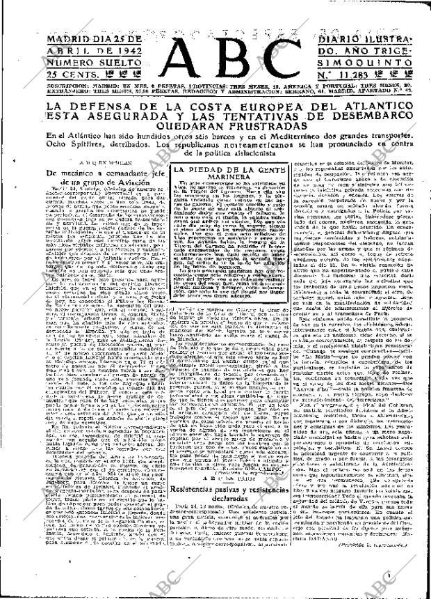 ABC MADRID 25-04-1942 página 3