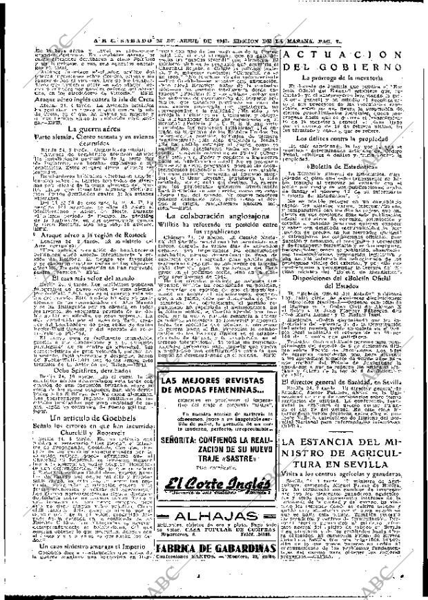 ABC MADRID 25-04-1942 página 7