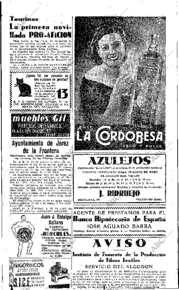 ABC SEVILLA 26-04-1942 página 15