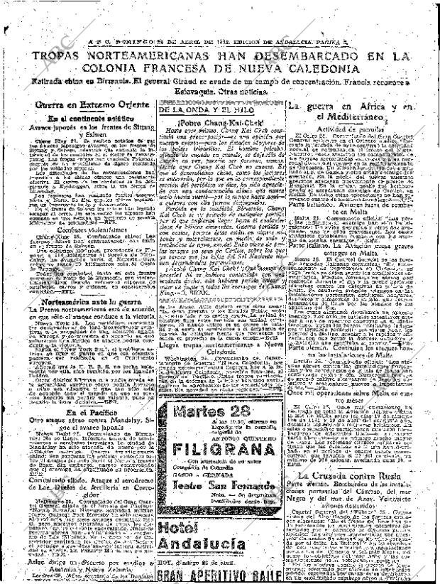 ABC SEVILLA 26-04-1942 página 3