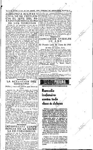 ABC SEVILLA 26-04-1942 página 7