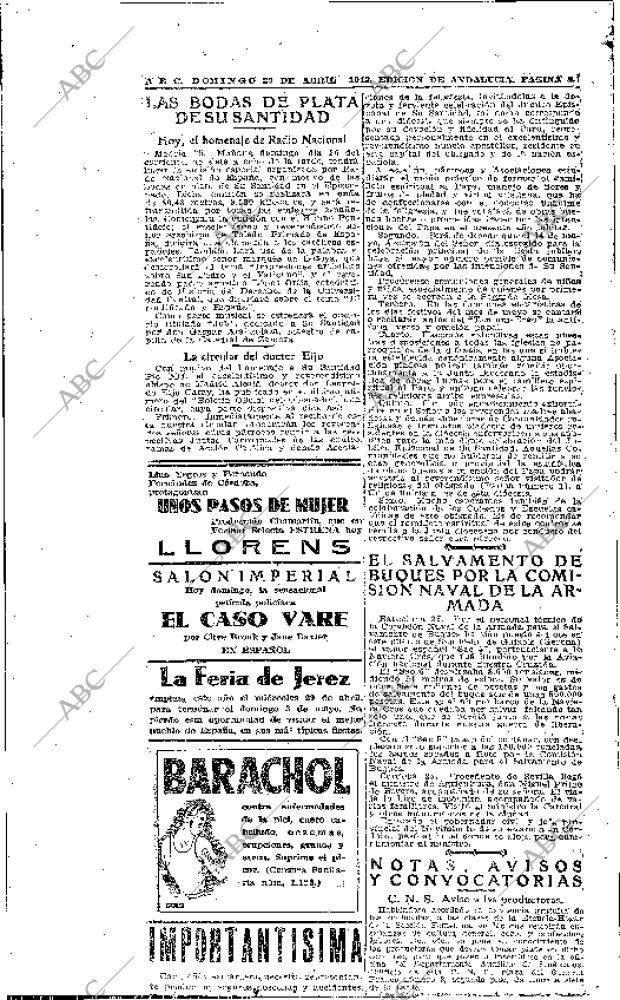 ABC SEVILLA 26-04-1942 página 8