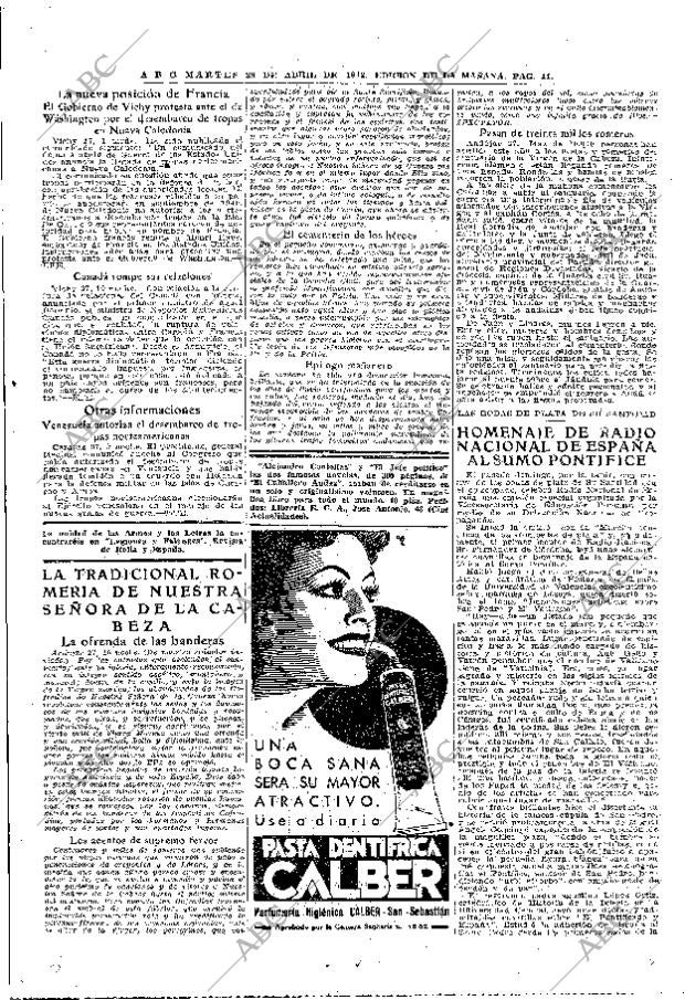 ABC MADRID 28-04-1942 página 11