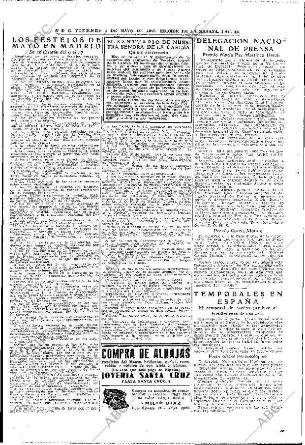 ABC MADRID 01-05-1942 página 10