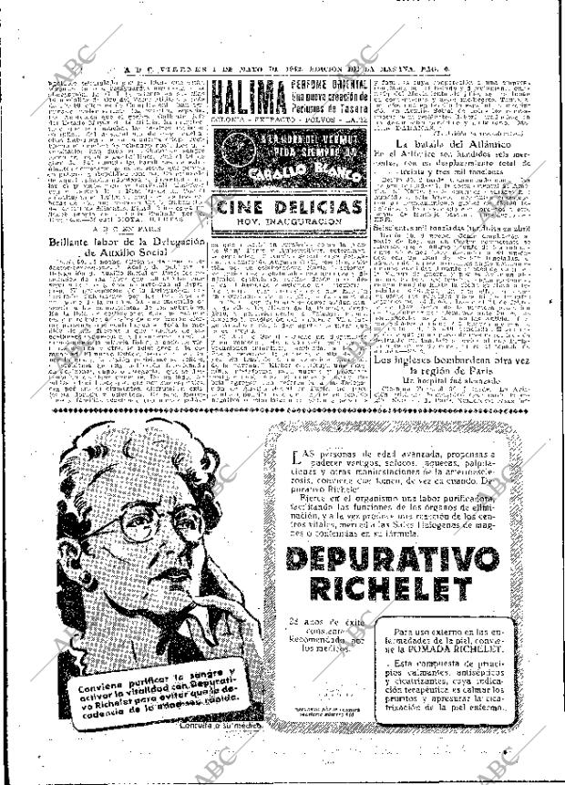 ABC MADRID 01-05-1942 página 6