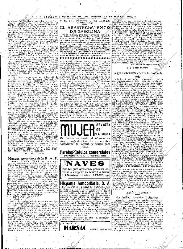 ABC MADRID 02-05-1942 página 5