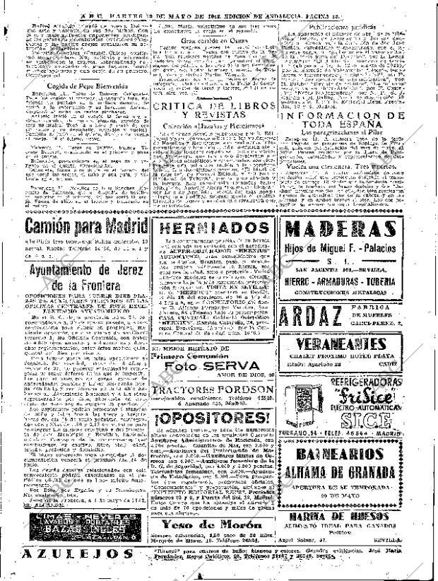 ABC SEVILLA 12-05-1942 página 13