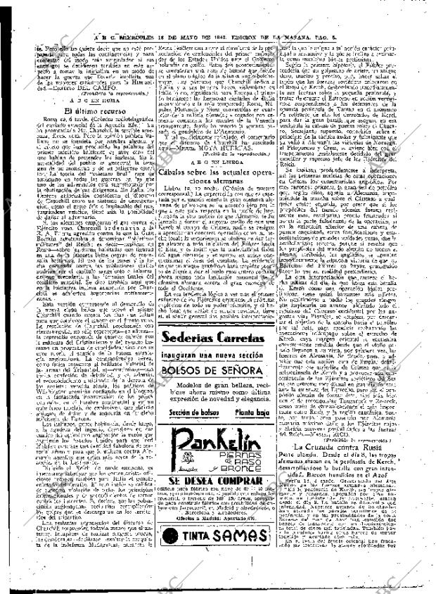 ABC MADRID 13-05-1942 página 5