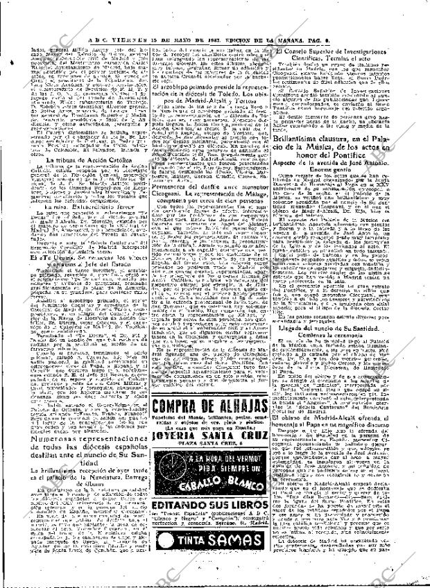 ABC MADRID 15-05-1942 página 9