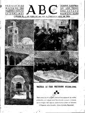 ABC SEVILLA 16-05-1942 página 1