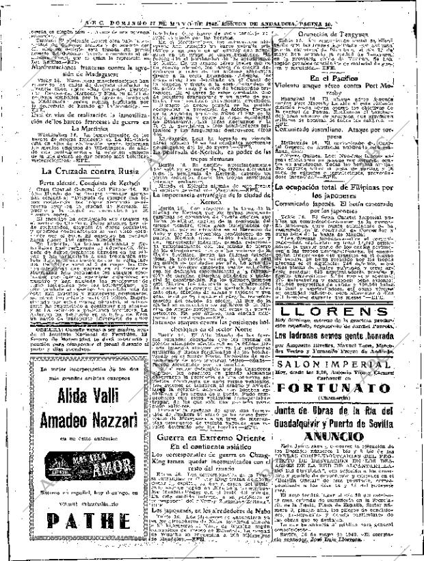 ABC SEVILLA 17-05-1942 página 10